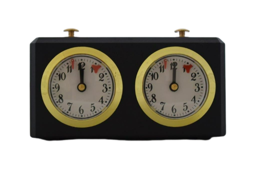 Zegar analogowy - DT05A czarny