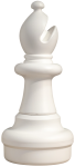 Goniec biały standard 53 cm - figura szachowa ogrodowa   